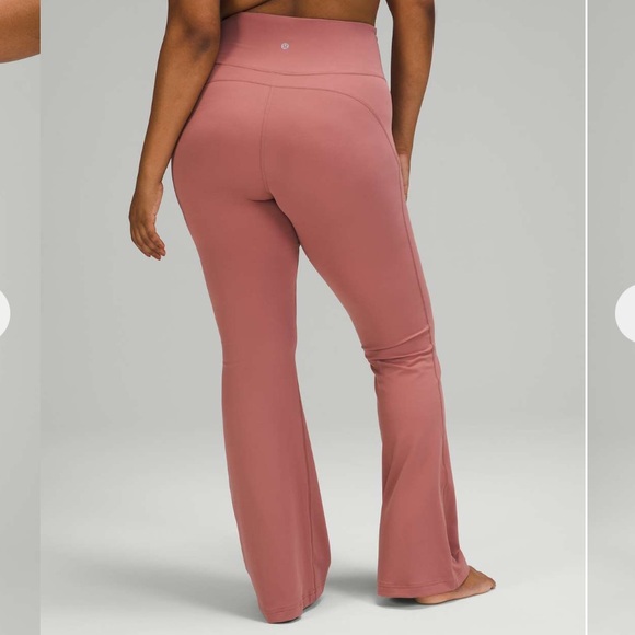 Lululemon Groove Super-High-Rise Flare Pant *Nulu size 12 brier lo - Picture 1 of 9